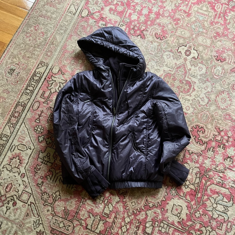 Lululemon bomber with fleece. 8